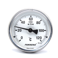 Термометр (датчик температури) патронного типу  Pakkens 5 см діаметром 63 мм 120 °C 