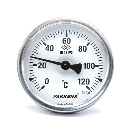 Термометр (датчик температури) патронного типу  Pakkens 5 см діаметром 63 мм 120 °C 