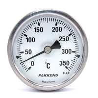 Термометр (датчик температуры) патронного типа Pakkens 10 см диаметром 63 мм 350 °C 