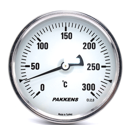 Термометр (датчик температуры) патронного типа  Pakkens 10 см диаметром 100 мм 300 °C 
