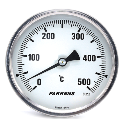 Термометр (датчик температуры) патронного типа  Pakkens 10 см диаметром 100 мм 500 °C 