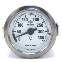 Капілярний термометр (датчик температури) Pakkens діаметром 60 мм 350 °C 1 метр