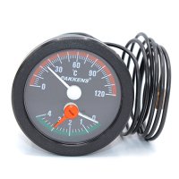 Термоманометр Pakkens діаметр 52 мм 120 °C  0-4 бар