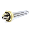 Блок ТЕН Sanal прямий потрійний 4500W/220V 1 1/2 дюйма різьба