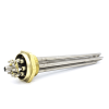 Блок ТЕН Sanal прямий потрійний 4500W / 380V 1 1/2 дюйма різьба