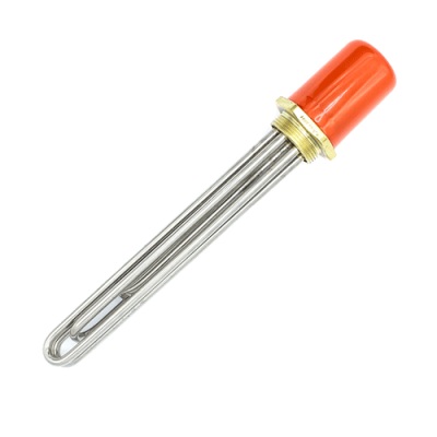 Блок ТЭН Sanal прямой тройной 4500W/380V 1 1/2 дюйма резьба