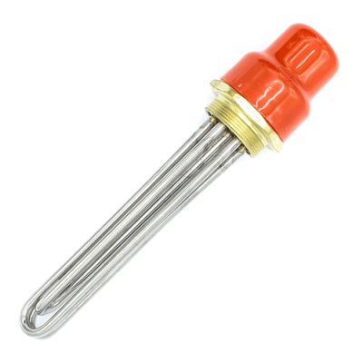 Блок ТЭН Sanal прямой тройной 4500W/380V 2 дюйма резьба