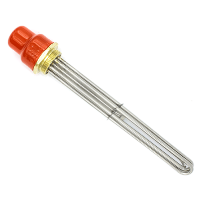 Блок ТЭН Sanal прямой тройной 9000W/220V 2 дюйма резьба