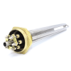 Блок ТЕН Sanal прямий потрійний 7500W / 380V 1 1/2 дюйма різьба