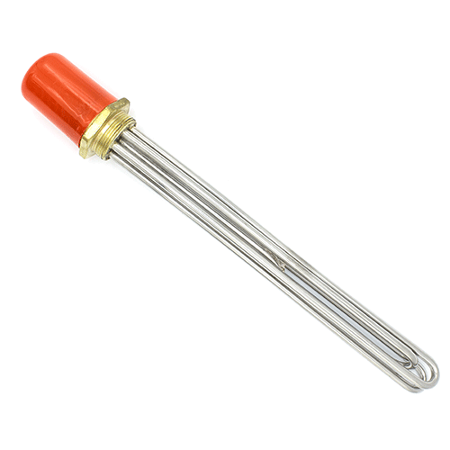 Блок ТЕН Sanal прямий потрійний 9000W / 380V 1 1/2 дюйма різьба