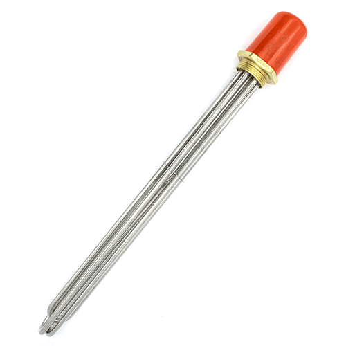 Блок ТЕН Sanal прямий потрійний 12000W / 220V 1 1/2 дюйма різьба